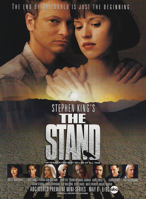 The Stand. A deadly plague wipes out most of the human population, leading to a struggle between the survivors who align themselves with either the benevolent Mother Abaga. 